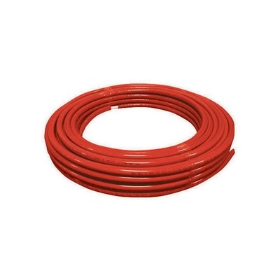 DH 313-063010R-16 TUBO MULTI-DIAN SISTEMA MULTISTRATO COIBENTATO ROSSO ROTOLO 10 MT