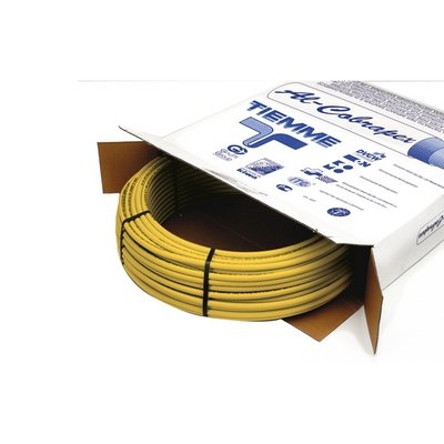 TIEMM 313-0660-16 TUBO MULTISTRATO GIALLO NUDO USO GAS TIEMME