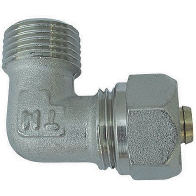 TIEMM 313-1604-0526 RACCORDO CURVO MASCHIO TIEMME PER MULTISTRATO