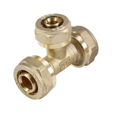 IBP 313-DC601R-2026 TEE RIDOTTO F/F/F A COMPRESSIONE PER MULTISTRATO
