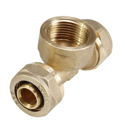 IBP 313-DC617-0526 TEE F/FILETTO F/F A COMPRESSIONE PER MULTISTRATO