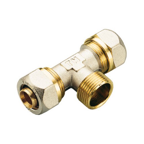 TIEMM 313-IN1608-0416 RACCORDO A T MASCHIO SERIE INS PER MULTISTRATO