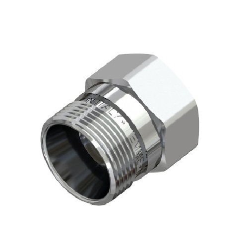 TIEMM RACCORDO DIRITTO FEMMINA CROMATO 3/4 - 24X19 fil (D.16)