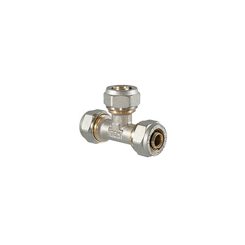 TDMB  RACCORDO TEE A COMPRESSIONE PER MULTISTRATO 26x26x26