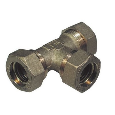 TIEMM 314-1307-12 RACCORDO A TEE CON 3 DADI  O-RING TIEMME