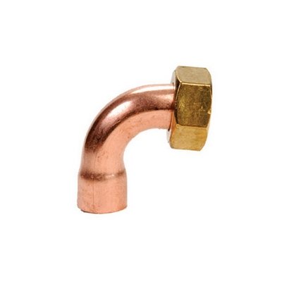 IBP 315-002G-0416 CURVA RAME 90° CON DADO GIREVOLE