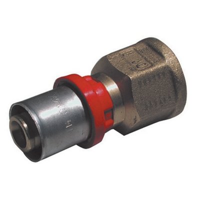 TIEMM RACCORDO PRESS DIRITTO FEMMINA  PER MULTISTRATO 1/2 x 16 x 2,25