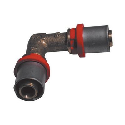 FAIDF 317-1653-K20 RACCORDO PRESS CURVO DOPPIO  PER MULTISTRATO