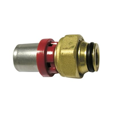 TIEMM 317-1668-0420 RACCORDO PRESS. DIRITTO CON GIRELLO PER MULTISTRATO