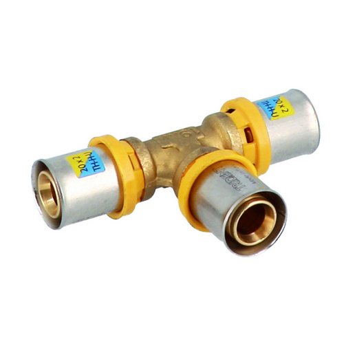 GF 317-5G0010-16 RACCORDO A T A PRESSARE PER MULTISTRATO