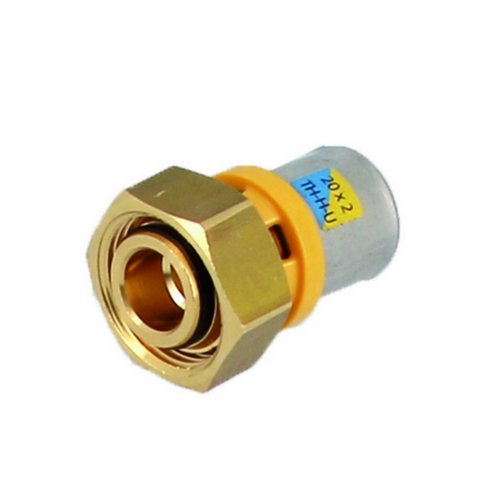 GF 317-5G00I5-0516 RACCORDO DIRITTO SEDE CONICA O-RING CON GIRELLO SOLO USO GAS