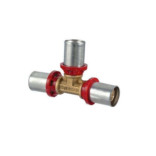 TDMB  RACCORDO TEE A PRESSARE PER MULTISTRATO 16x20x16