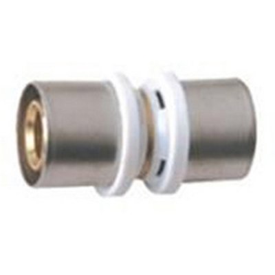 IBP 317-P7270-32 RACCORDO DIRITTO DOPPIO IBP A PRESSARE PER MULTISTRATO