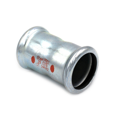 R.M.  MANICOTTO A PRESSARE IN ACCIAIO AL CARBONIO STEEL PRES Diam. 42