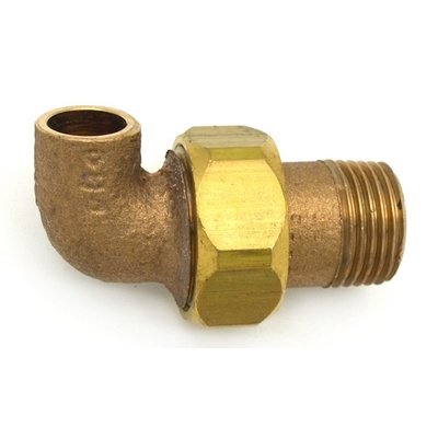 FRABO 318-098B-0418 GOMITO BRONZO 3 PEZZI M.  A SALDARE