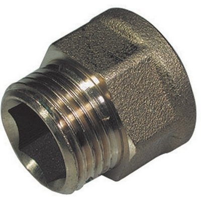 TIEMM 319-1220-0410 PROLUNGA FILETTATA MF OTTONE GIALLO