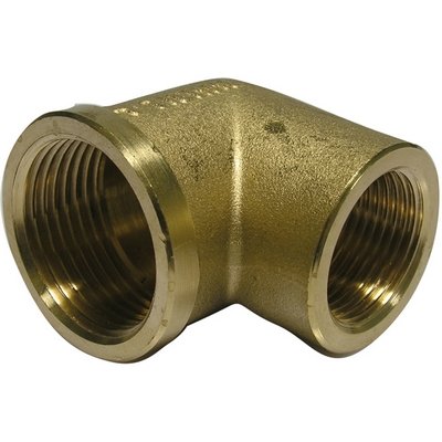 TIEMM 319-1560R-43 GOMITO RIDOTTO FF IN OTTONE GIALLO