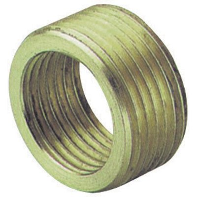 TIEMM 319-1582-0605 RIDUZIONE  MF TUTTA FILETTATA IN OTTONE GIALLO