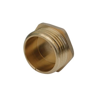 IBP 319-B8292M-08 TAPPO MASCHIO OTTONE GIALLO IBP