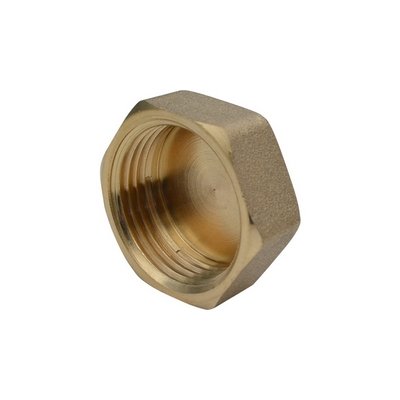 FAIDF 319-B8300M-K04 TAPPO FEMMINA OTTONE GIALLO IBP