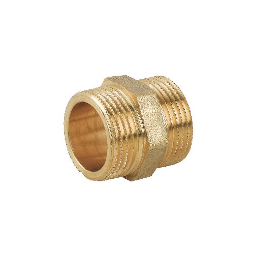CAVAL 319-C003-08 NIPPLES DOPPIO MM IN OTTONE GIALLO