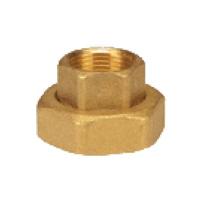 EFFEB 319-R360-0507 CODOLO F SEDE PIANA CON CALOTTA PER CIRCOLATORI + GUARNIZIONE