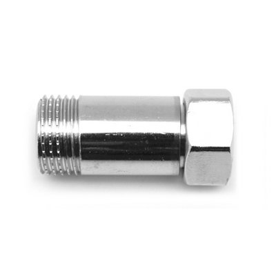 DH 319-R5000C-0405 CODOLO SEDE PIANA CON CALOTTA CROMATO