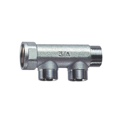 FAR 321-3300-05 COLLETTORE CROMATO A 2 DERIVAZIONI  (FAR)