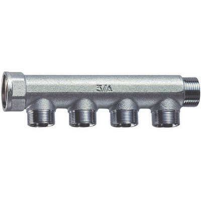 FAR 321-3400-06 COLLETTORE CROMATO A 4 DERIVAZIONI  (FAR)