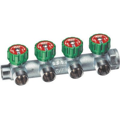 FAR 321-3856-06 COLLETTORE 4 DERIVAZIONI ATTACCO M.F. (FAR)