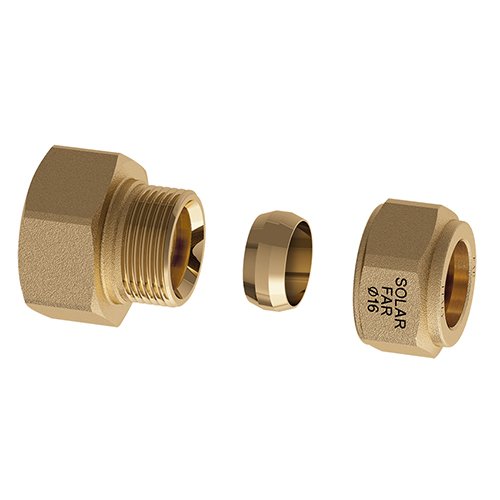 FAR 321-5873-0622 NIPLEX FEMMINA CON TENUTA METALLICA PER IMPIANTI SOLARI