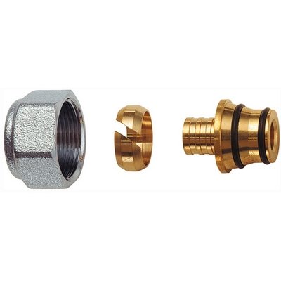 FAR 321-6052-1525 KIT PER TUBO MULTISTRATO 24x19 CALOTTA CROMATO