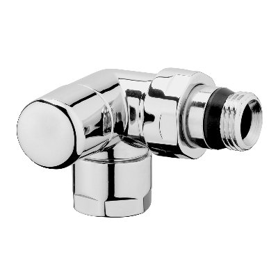 S.F. 322-31DXCR-03 DETENTORE D'ARREDO AD ANGOLO DX CROMO-LUCIDO