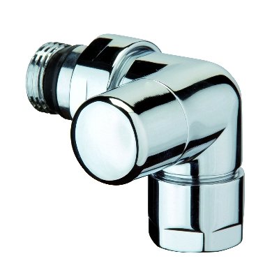 S.F. 322-31SXCR-04 DETENTORE D'ARREDO AD ANGOLO SX CROMO-LUCIDO