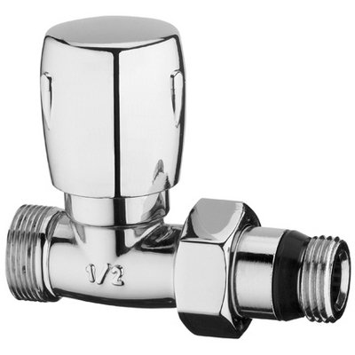 S.F. 322-45CR-03 VALVOLA D'ARREDO DIRITTA CROMO