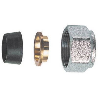 S.F. 322-601-16 KIT DI TENUTA IN GOMMA A COMPRESSIONE PER TUBO RAME 3 PZ