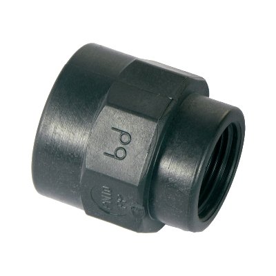 senza 331-F400232-0908 MANICOTTO RIDOTTO FILETTATO IN PP