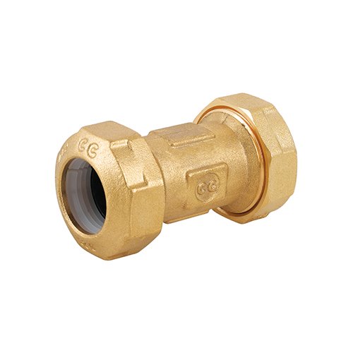 CAVAL 332-CG003-32 RACCORDO BIGIUNTO IN OTTONE PER TUBO PE