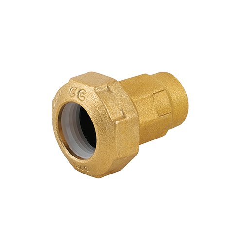 CAVAL 332-CG009-0532 RACCORDO FEMMINA RIDOTTO IN OTTONE PER TUBO PE