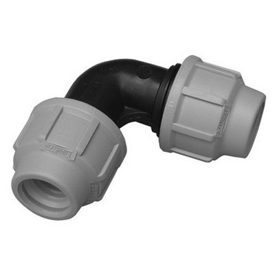 FAIDF 333-091-F25 GOMITO A 90° DIANFLEX RACCORDO PER POLIETILENE