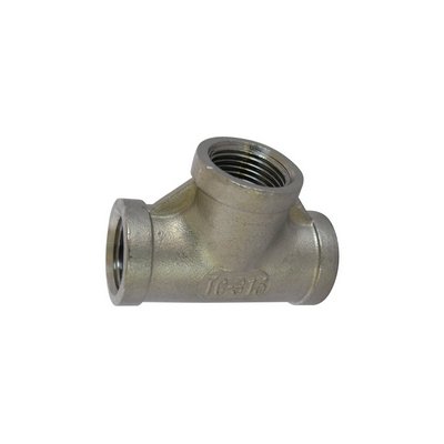 DH 342-A130-05 TEE A 90° F. F. F. ACCIAIO INOX