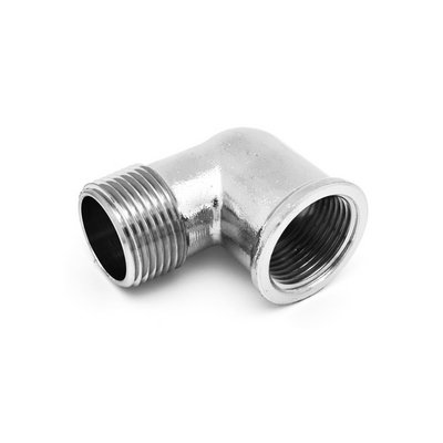IBP 343-B8092-03 GOMITO MF IN OTTONE CROMO IBP