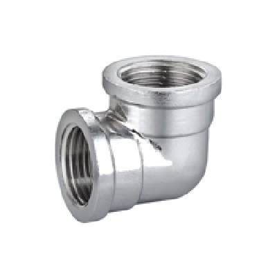 FAIDF 343-BM8090-K03 GOMITO A 90° FF IN OTTONE CROMO IBP