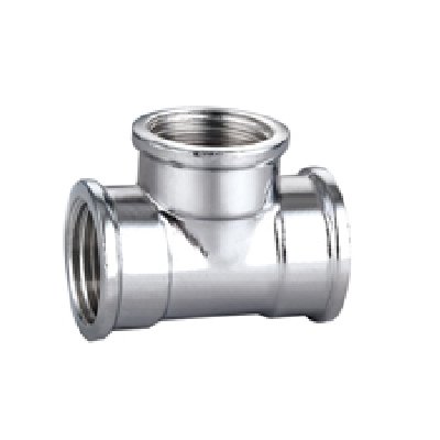 IBP 343-BM8130-04 TEE FFF IN OTTONE CROMO IBP