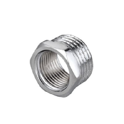 IBP 343-BM8241-0402 RIDUZIONE ESAGONALE MF IN OTTONE CROMO IBP