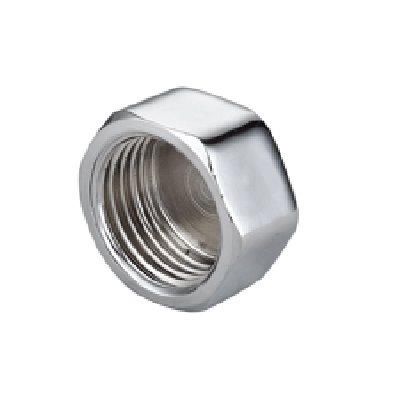 FAIDF 343-BM8300-K04 TAPPO FEMMINA IN OTTONE CROMO IBP