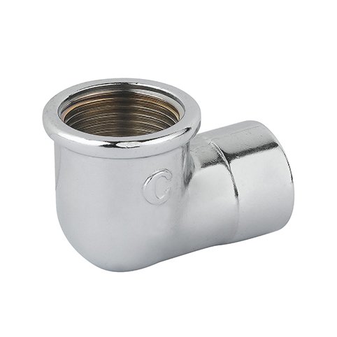CAVAL 343-C042-0504 GOMITO RIDOTTO FF OTTONE CROMO