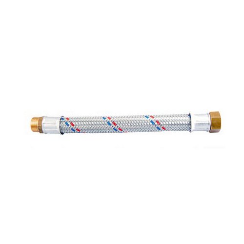 DH 351-F5020-05 FLESSIBILE ANTIVIBRANTE IN ACCIAIO ZINCATO MF CM 20
