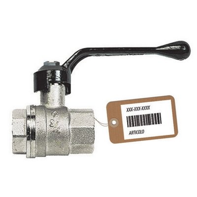 FAIDF 354-101F-04 VALVOLA A SFERA FF  CON LEVA F-BRICO