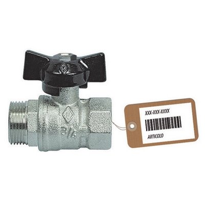 FAIDF 354-103F-05 VALVOLA A SFERA MF CON FARFALLA  F-BRICO